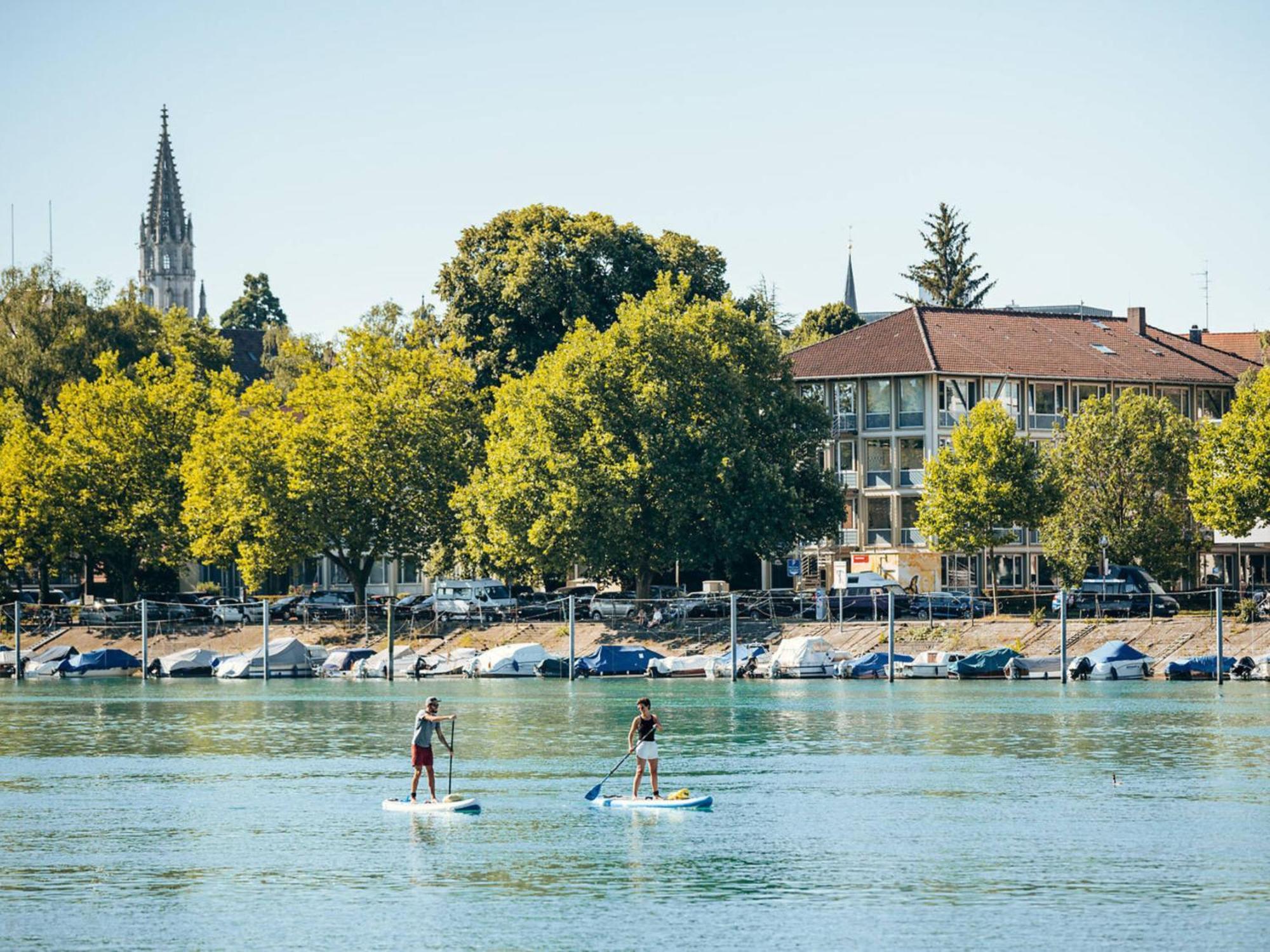 Seeglueck Seegold - Moderne Maisonette-Wohnung Mit Balkon Und Parkplatz In Seenaehe In Konstanz-Dingels-Dorf Екстер'єр фото